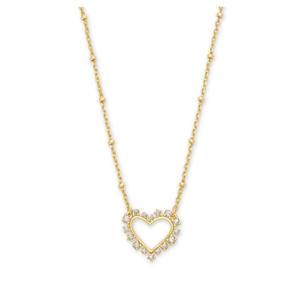 NWT Kendra Scott Ari Heart Necklace